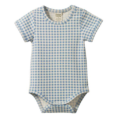Nature Baby Stretch Jersey S/S Bodysuit
